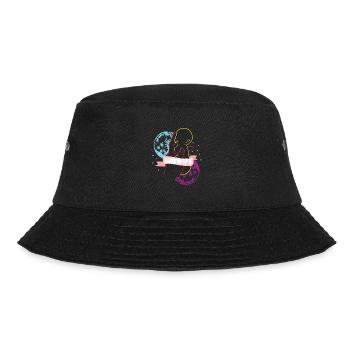 Hebamme - Bucket Hat - Schwarz - Vorne - Lela (165cm)