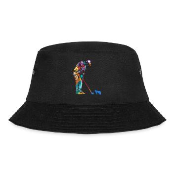 golf gift - Bucket Hat - black - Front - Lela (165cm)