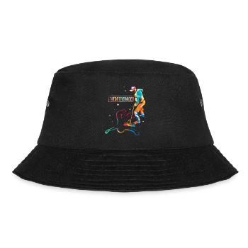 Tatortreiniger - Bucket Hat - Schwarz - Vorne - Lela (165cm)