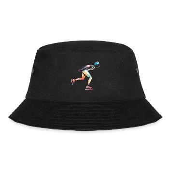 Schlittschuhlaufen - Bucket Hat - Schwarz - Vorne - Lela (165cm)