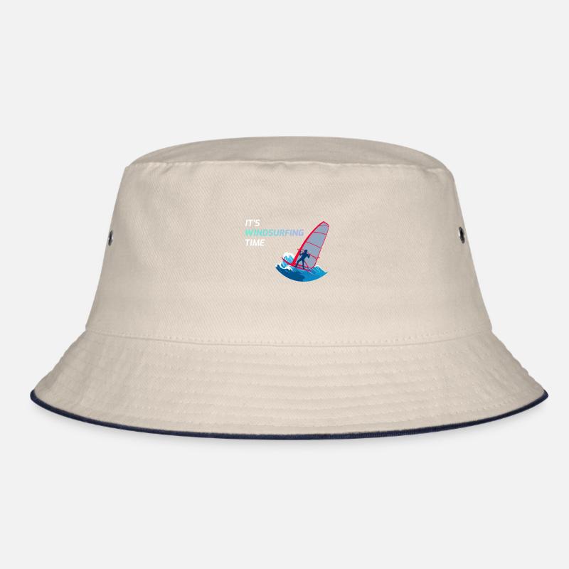 Windsurfer Windsurfen Windsurfen Geschenk Bucket Hat