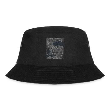 Snowkiting Kiteboarden - Bucket Hat - Schwarz - Vorne - Lela (165cm)