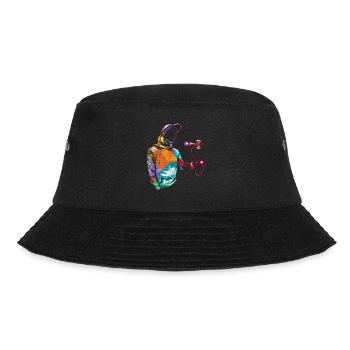 Kendama - Bucket Hat - black - Front - Lela (165cm)