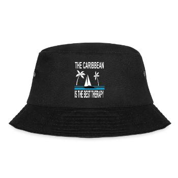 Caribbean vacation ready for vacation gift summer vacation - Bucket Hat - black - Front - Lela (165cm)