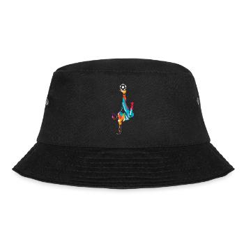 Freestyle soccer Fußball football - Bucket Hat - Schwarz - Vorne - Lela (165cm)
