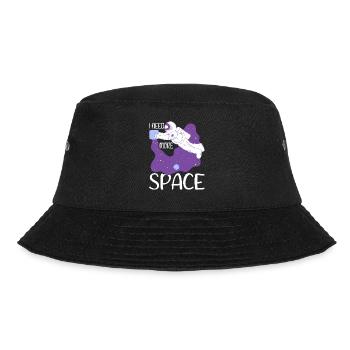 Space Astronaut Space Gift - Bucket Hat - black - Front - Lela (165cm)
