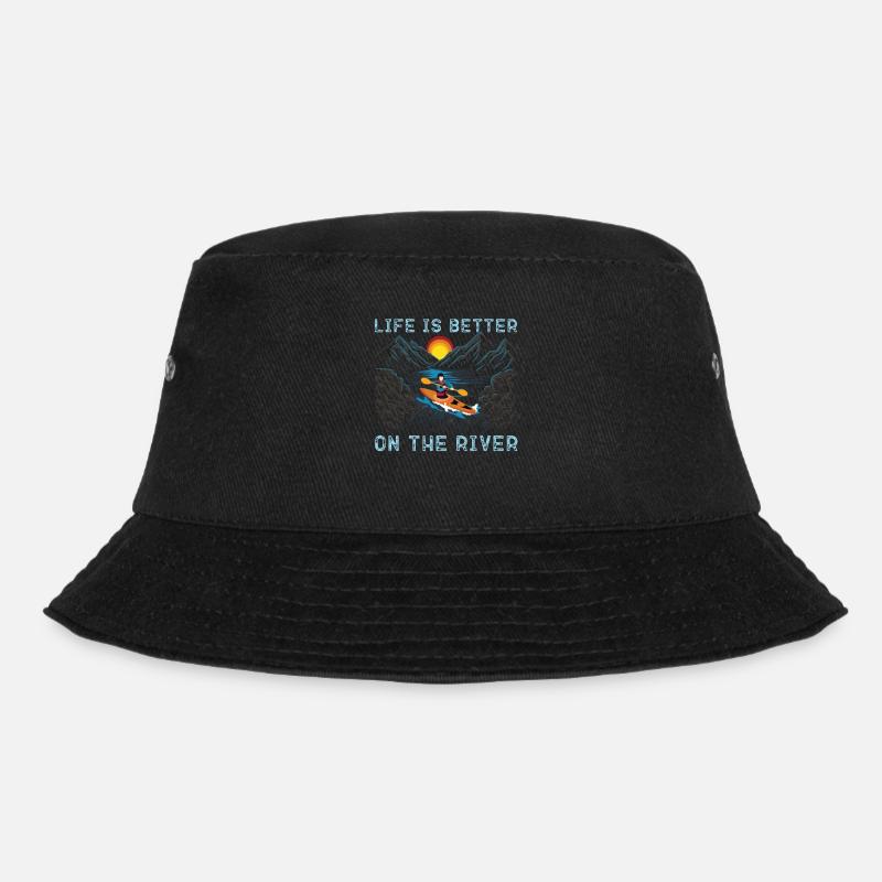 Kajak - Bucket Hat - Schwarz