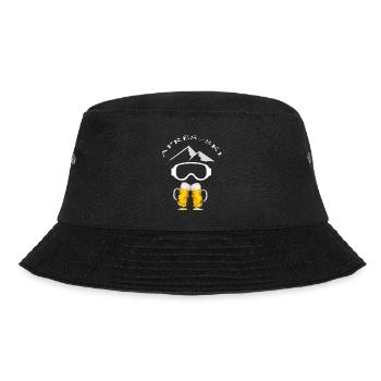 aprés-ski skiing skier ski resort gift - Bucket Hat - black - Front - Lela (165cm)