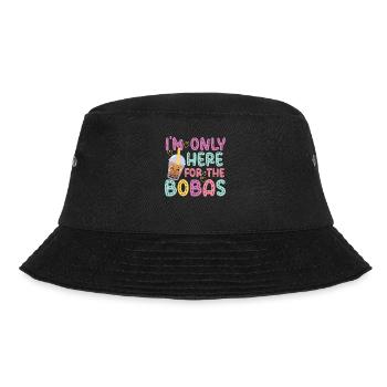 Bubble Tea - Bucket Hat - black - Front - Lela (165cm)