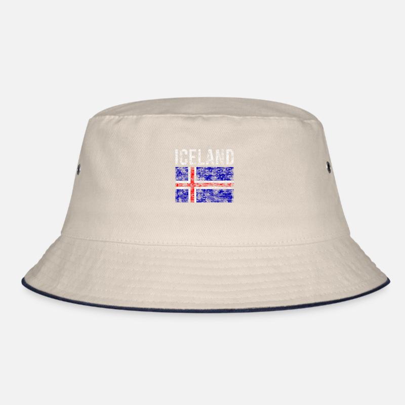 Drapeau de l’Islande Vintage Bob