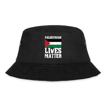 Palestinian Lives Matter - Bucket Hat - Schwarz - Vorne - Lela (165cm)