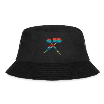 Dart - Bucket Hat - Schwarz - Vorne - Lela (165cm)