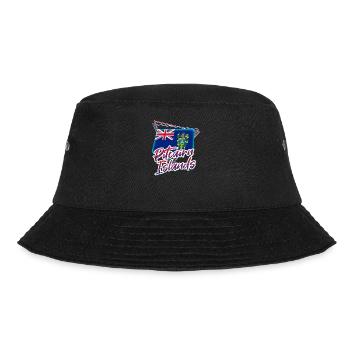 Pitcairninseln - Bucket Hat - Schwarz - Vorne - Lela (165cm)