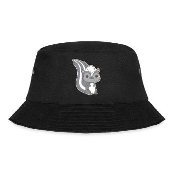 Skunk - Bucket Hat - black - Front - Lela (165cm)