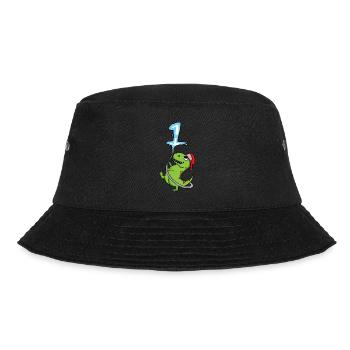 1er anniversaire de dinosaures pompiers cadeau - Bob - noir - Devant - Lela (165cm)