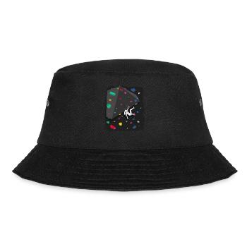 Klettern Boulderwand Felskletterer Bouldern - Bucket Hat - Schwarz - Vorne - Lela (165cm)