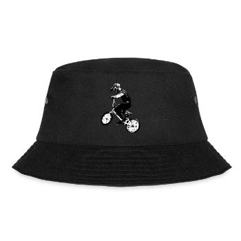 bmx - Bucket Hat - Schwarz - Vorne - Lela (165cm)