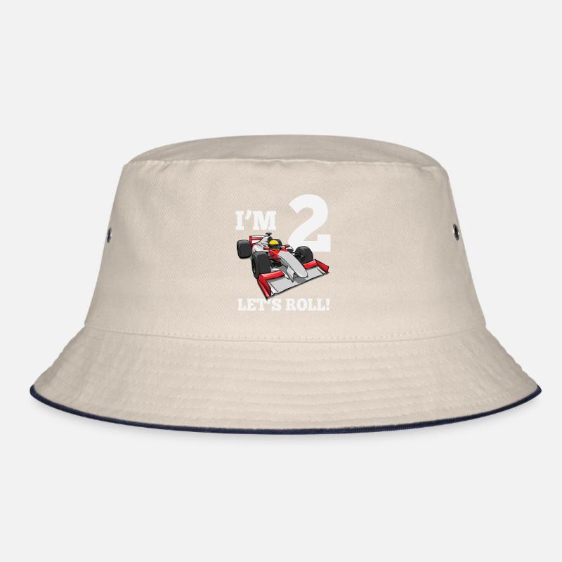 Ich Bin 2 Let's Roll Rennwagen für 2-jährige Bucket Hat