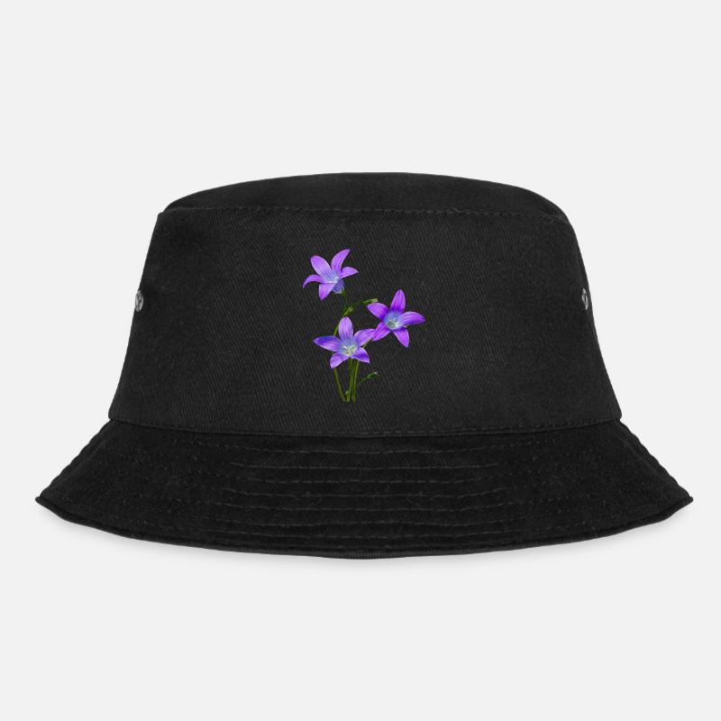 Bluebells - Bucket Hat - black