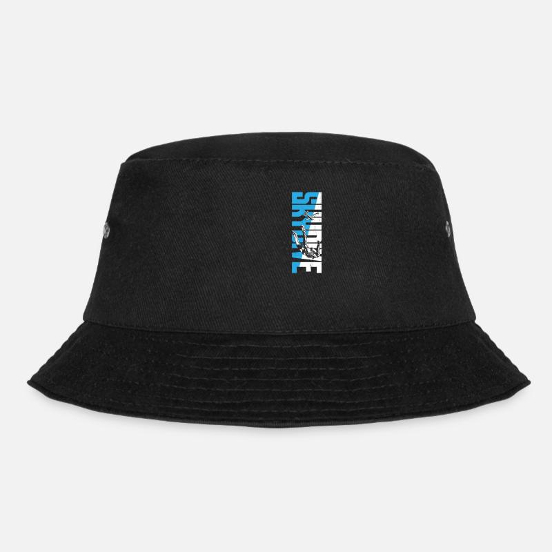 Skydiving Skydive - Bucket Hat - black