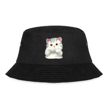 Chats Enfants Animaux Mignon Chat Bébé Miaoul - Bob - noir - Devant - Lela (165cm)