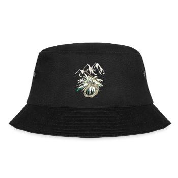 Mountaineer Outdoor Mountaineer Alps Tyrol Mountain - Bucket Hat - black - Front - Lela (165cm)