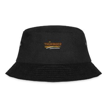 Thüringer Bratwurst Thüringen Ostdeutschland - Bucket Hat - Schwarz - Vorne - Lela (165cm)