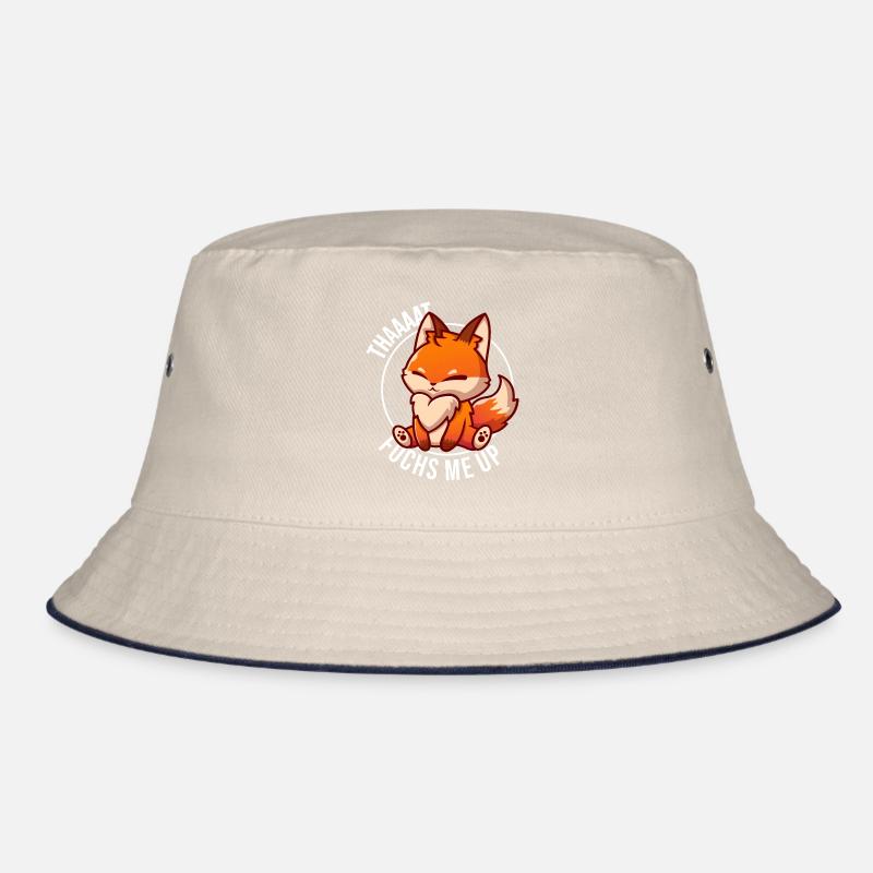 fuchs fox that fuchs me up Bucket Hat