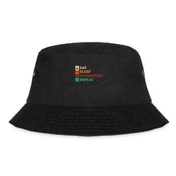 Gymnastik Turnen Akrobatik Geräteturnen Sport - Bucket Hat - Schwarz - Vorne - Lela (165cm)