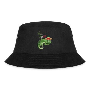 Viva Mexiko Sombrero - Bucket Hat - Schwarz - Vorne - Lela (165cm)
