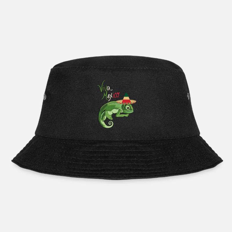 Viva Mexiko Sombrero - Bucket Hat - Schwarz