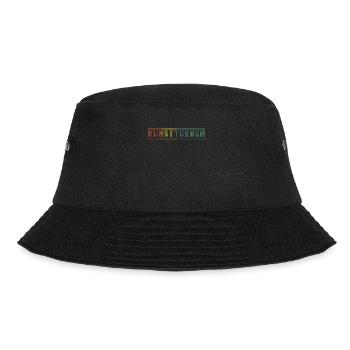 Kunstturnen Retro - Bucket Hat - Schwarz - Vorne - Lela (165cm)