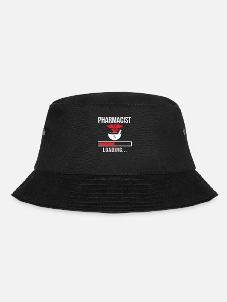 Apotheker Lädt Apotheke Pharmazie Pharmazeut - Bucket Hat - Schwarz