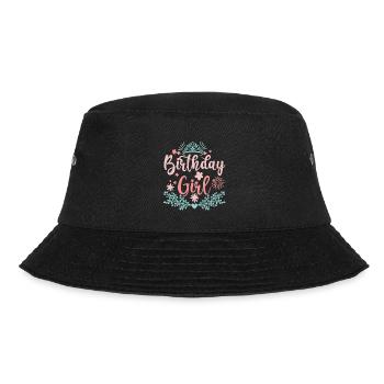 Birthday Girl - Bucket Hat - black - Front - Lela (165cm)