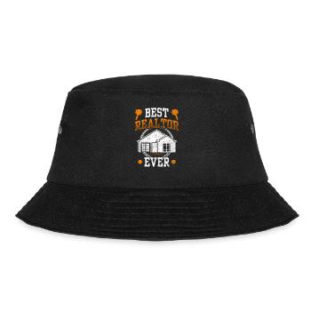 Best Real Estate Agent Of All Time Real Estate - Bucket Hat - black - Front - Lela (165cm)