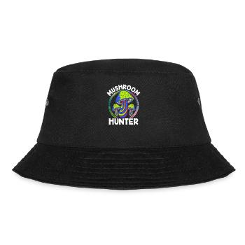 Mushroom Picker Mushroom Picker Mushroom Pickers Mushroom Pickers - Bucket Hat - black - Front - Lela (165cm)