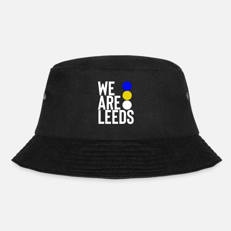 Leeds - Bucket Hat - black