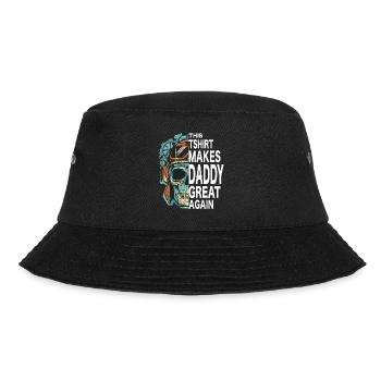 Legendaddy bester Papa best daddy der Welt Legende - Bucket Hat - Schwarz - Vorne - Lela (165cm)