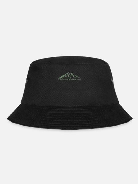Wandern Berge Ich kenn da ne Abkürzung - Bucket Hat - Schwarz