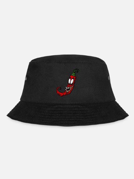 Légume piment rouge - Bob - noir