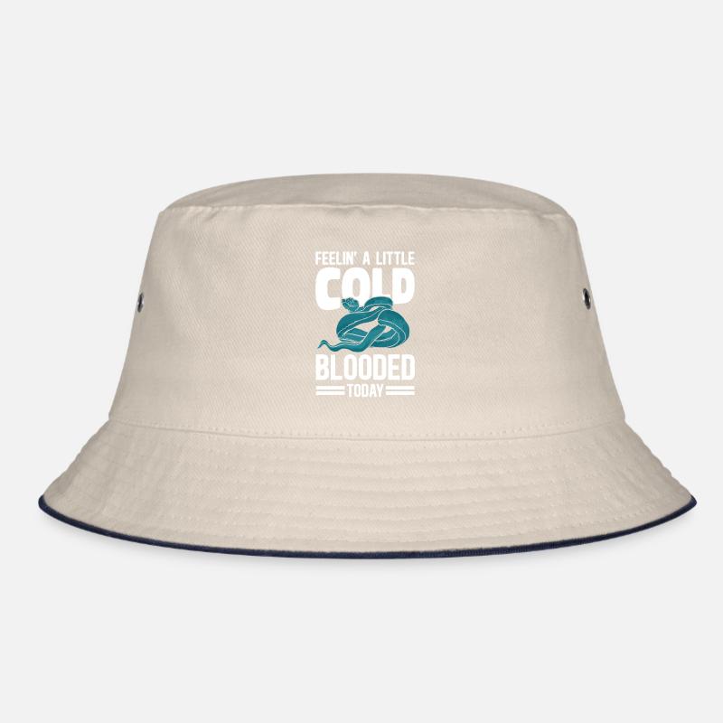 Snake Serpent Pun Feelin' A Little Bucket Hat