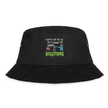 Alle lösungen Forscher Gift - Bucket Hat - Schwarz - Vorne - Lela (165cm)