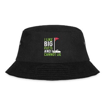 Wie große Putts Hobbyist Gift - Bucket Hat - Schwarz - Vorne - Lela (165cm)