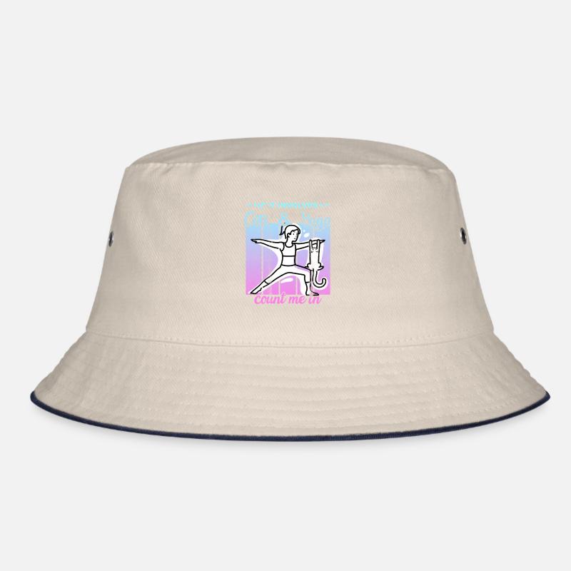 If It Involves Cats & Yoga count me in Bucket Hat