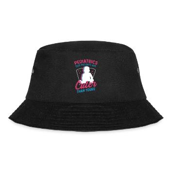 Patients are cute pediatric nurse G - Bucket Hat - black - Front - Lela (165cm)