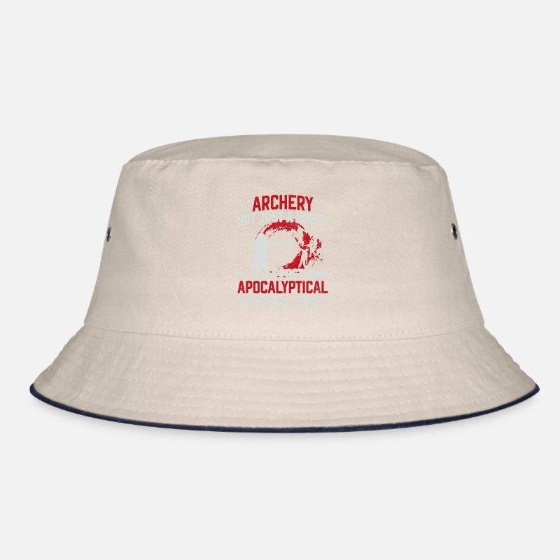 Archery Bow Archer Vintage Archery Bucket Hat