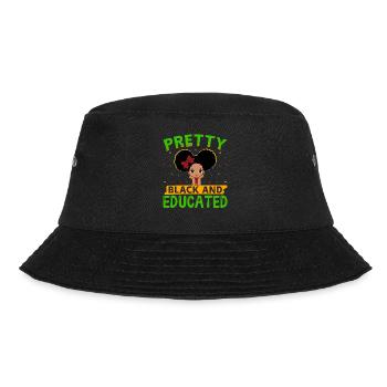 Black History Month Black History American - Bucket Hat - Schwarz - Vorne - Lela (165cm)