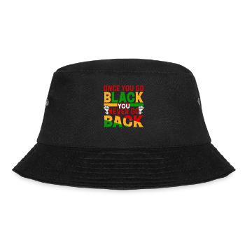 Black History Month Black History American - Bucket Hat - Schwarz - Vorne - Lela (165cm)