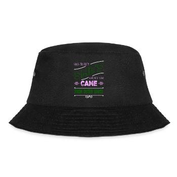alien loving kid present aliens - Bucket Hat - Schwarz - Vorne - Lela (165cm)