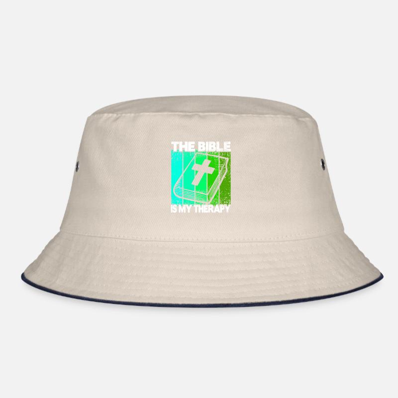 The Bible Is My Therapy Bucket Hat